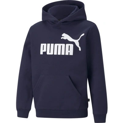 Afbeelding van Puma BIG LOGO Hoodie Unisex voor kinderen, Maat: 104, Peacoat