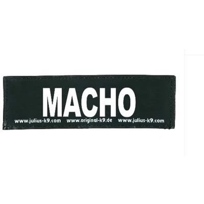 Afbeelding van Julius K9 label Macho (20mm x 80mm)