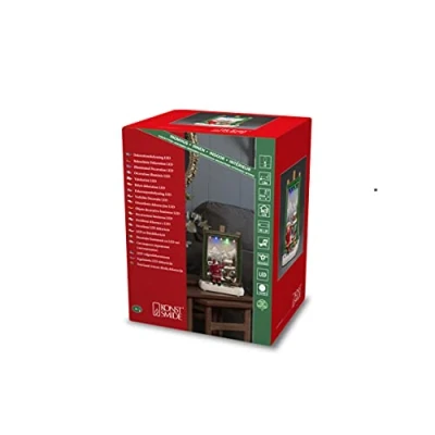 Afbeelding van Konstsmide 4221 000 LED decor Schilderende kerstman RGBW Bont Stroomvoorziening kiesbaar, Animatie, Schakelaar