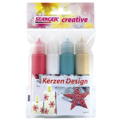 Afbeelding van Kaarsen Design Set (4er)