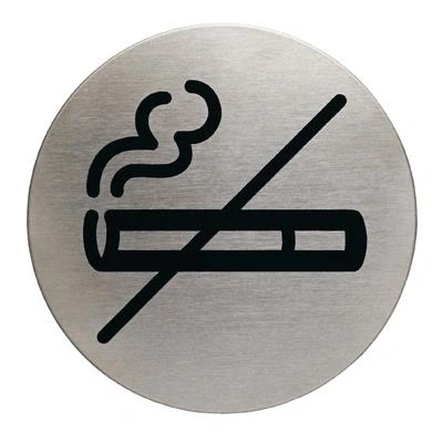 Image de Durable Plaque De Signalisation Metal &quot;non Fumeur&quot;