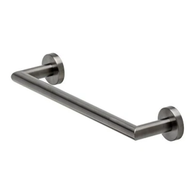 Afbeelding van Geesa Nemox Badgreep 30 Cm Geborsteld Zwart Metaal