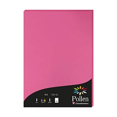 Image de Etui de 50 feuilles A4 Pollen Fuchsia