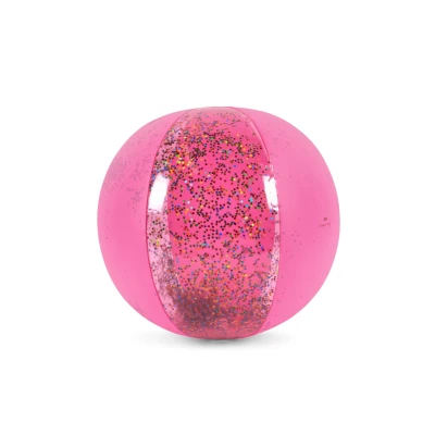 Afbeelding van Konges sløjd strandbal transparant pink Ø40 cm