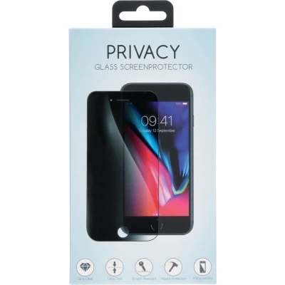 Afbeelding van Selencia Screenprotector Geschikt voor iPhone 12 Pro Max Privacy Tempered Glass Gehard Glas