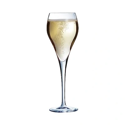 Afbeelding van Arcoroc Brio collectie 6 champagneglazen 16 cl transparantie en sterkte gemaakt in Frankrijk versterkte verpakking