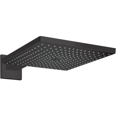 Afbeelding van hansgrohe Raindance E hoofddouche 300 1jet met douche arm mat zwart
