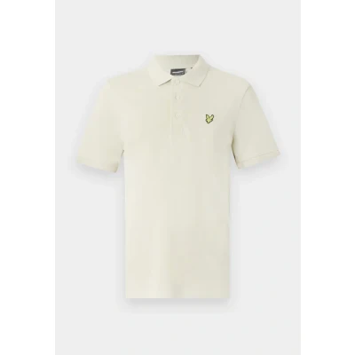 Afbeelding van Lyle and Scott Polo Plain Grey Taupe Maat S Heren