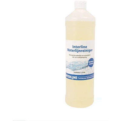 Afbeelding van Interline Waterlijnreiniger 1 Liter Wit Zwembad Schoonmaak