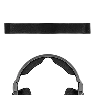 Afbeelding van GEEKRIA Mesh hoofdband pad compatibel met Sennheiser HD650, HD660 S, HD6XX vervanging voor hoofdtelefoon (zwart)