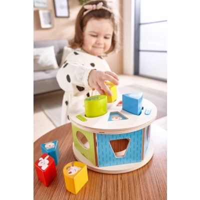 Afbeelding van Haba Vormenstoof Dieren 20 Cm Junior Hout 7 delig