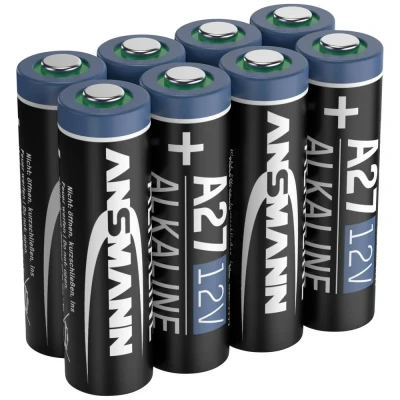 Afbeelding van Ansmann A27 Speciale batterij 27A Alkaline 12 V 8 stuk(s)