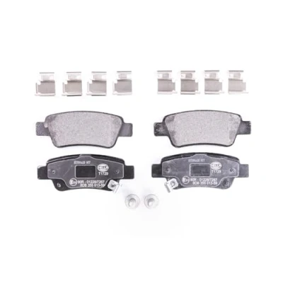 Afbeelding van HELLA 8DB 355 013 591 Remblokkenset Met akoestische slijtagewaarschuwing remzadelschroef toebehoren HONDA: CR V 4, 3