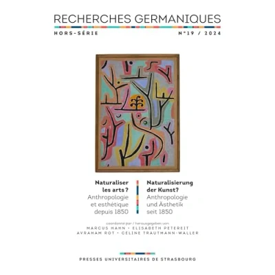 Afbeelding van RECHERCHES GERMANIQUES,HS19:NATURALISER LES ARTS ANTHROPOLOG