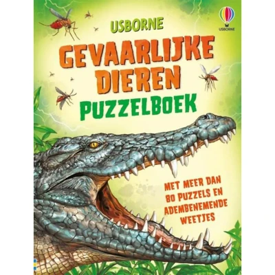 Afbeelding van Puzzelboeken 1 Gevaarlijke dieren