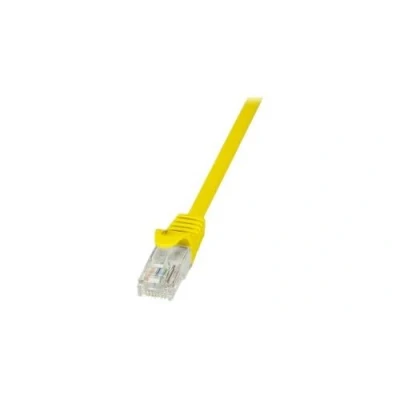 Image de LogiLink CP1027U Câble réseau Cat5e UTP AWG26 0,50 m Jaune