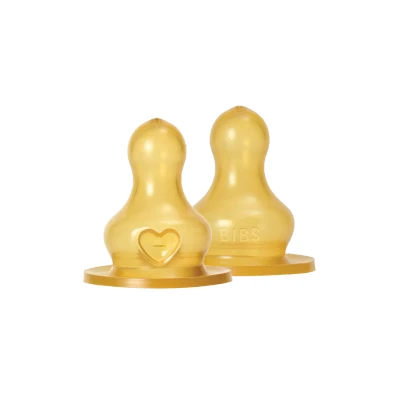 Afbeelding van BIBS Flessenspeen Medium Flow 2 Stuks