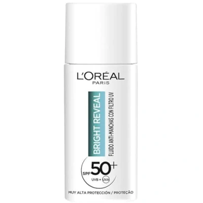Afbeelding van Anti Donkere Vlekken Behandeling L&#039;Oreal Make Up Bright Reveal Spf 50 ml Niacinamide