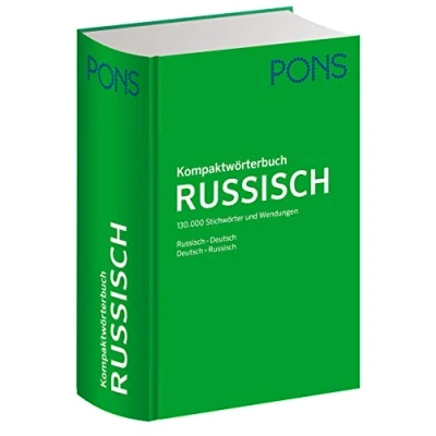 Afbeelding van PONS Kompaktwörterbuch Russisch