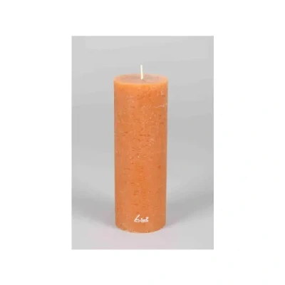 Afbeelding van Luz Your Senses Rustic Cilinderkaars 7x20cm Amber