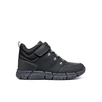 Afbeelding van Geox Flexyper BOY ABX Veterboots voor kinderen, Maat: 38, Navy/azure Leer en imitatieleer