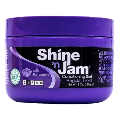 Afbeelding van Ampro Shine’N Jam Conditioning Gel Regular Hold 8oz
