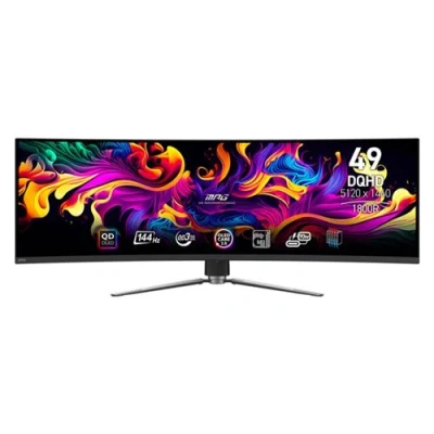 Image de MSI Monitor Mpg 491cqp Qd Oled 49 Pouces Uwqhd (organic Light emitting Diode)