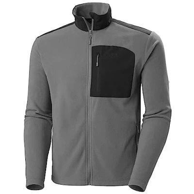 Afbeelding van Helly Hansen Daybreaker Block Jacket Fleecejas, Heren, Maat: Large, Concrete