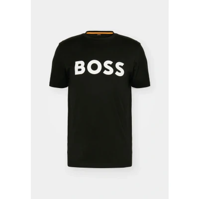Afbeelding van BOSS Thinking Tshirt print, Heren, Maat: 3XL, Black