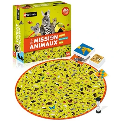 Image de Jeu d&#039;observation Nathan Mission Animaux