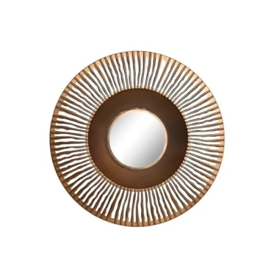 Afbeelding van Wandspiegel Home ESPRIT Koper 70 x 8,5 cm