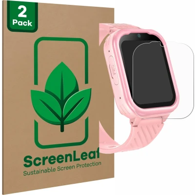 Afbeelding van ScreenLeaf Beschermfolie duurzame screenprotector folie helder transparant, Smartwatch beschermfolie, Transparant