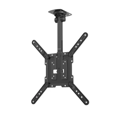 Afbeelding van Hama TV plafondbeugel draaibaar, in hoogte verstelbaar, 400x400, 165 cm (65&quot;), SW (Plafond, 65&quot;, 40 kg), muurbeugel, Zwart