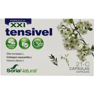 Afbeelding van Soria Natural XXI Tensivel 21 C Capsules