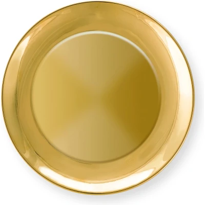 Afbeelding van Vtwonen Gold Ontbijtbord 20 Cm Set Van 2 Goud