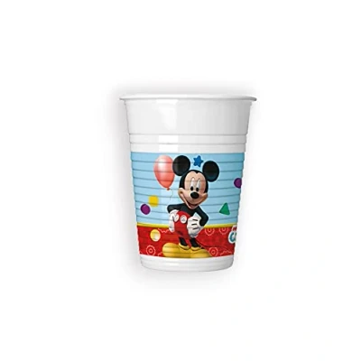 Afbeelding van Beker Mickey Mouse Clubhouse 8 stuks