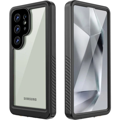 Afbeelding van Redpepper Hoesje Geschikt voor Samsung Galaxy S25 Ultra Dot Plus Waterproof Backcover Zwart