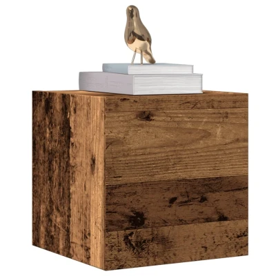 Afbeelding van vidaXL Tv wandmeubel 30,5x30x30 cm oud houtkleurig