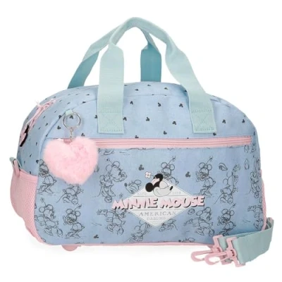 Afbeelding van Joumma Disney Minnie, American Darling, reistas, Blauw, 40 x 25 18 cm, polyester, l, Reistas
