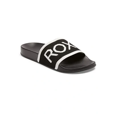 Afbeelding van Roxy Slippy Muiltjes, Dames, Maat: 38, Black Polyester
