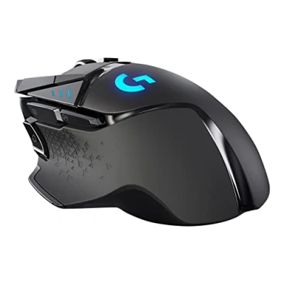 Image de Logitech G502 LIGHTSPEED Souris Gamer sans Fil, Capteur Gaming HERO 25K, 25 600 PPP, RGB, Ultra Léger, 11 Boutons Programmables, Batterie Longue Durée, POWERPLAY compatible, PC, DE Packaging Noire