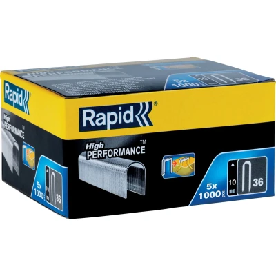 Afbeelding van Rapid kabelnieten 10mm type 36 gegalvaniseerd (Per 5000 stuks)