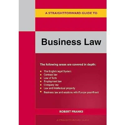 Afbeelding van A Straightforward Guide to Business Law 2023