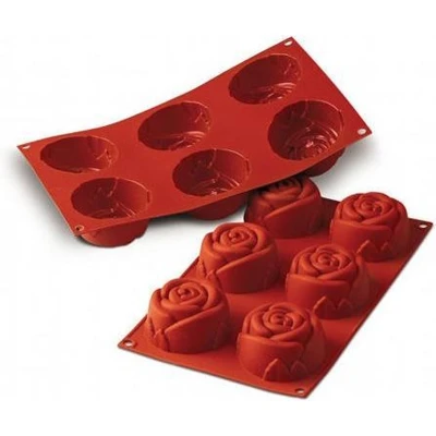 Afbeelding van bakmat Rose, 070075, Silikomart