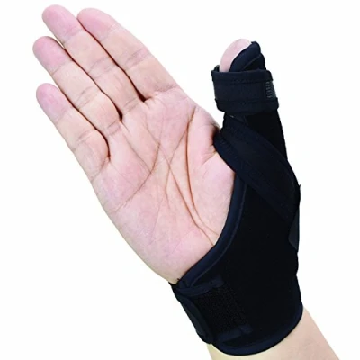 Afbeelding van Thumb Spica Splint Duimspalk voor artritis of zacht weefsel, licht en ademend, stabiliserend niet beperkend (maat L/XL)