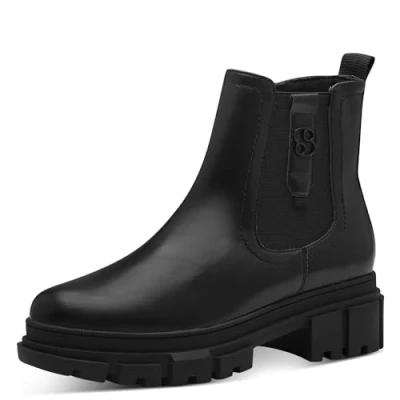 Afbeelding van S.Oliver Chelsea boots zwart Synthetisch Dames Maat 41