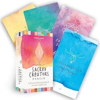 Afbeelding van The Sacred Creators Oracle: A 67 Card Deck &amp; Guidebook for Your Creator Soul
