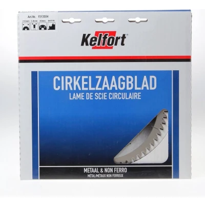 Afbeelding van Kelfort Cirkelzaagblad hardmetaal 64 tanden TF(NEG) diameter 235 x 30mm