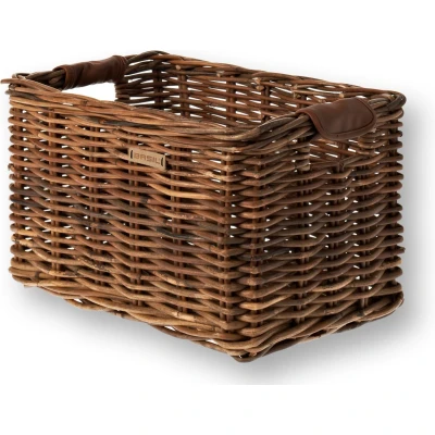 Afbeelding van Basil Dorset Fietsmand M Voor Rotan Bruin Medium