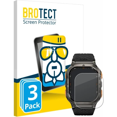 Afbeelding van BROTECT Screenprotector voor Kospet Tank M3 Ultra Folie Beschermfolie Beschermglas transparant (3 Stuks)